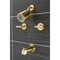 Kingston Brass KBX8147CML Two-Handle Tub and Shower Faucet, Brushed Brass KBX8147CML - alternate 2